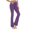 Custom Women Comfortable Cotton Spandex Purple Flared Denim Jeans 