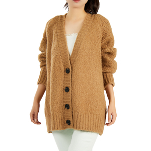 Guangzhou Factory Custom Loose Vintage Knit Cardigan for Women |