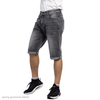 Custom Washed Vintage Grey Men's Denim Shorts for Summer 