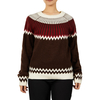 Custom Lightweight Nordic Jacquard Pullover Sweater Comfortable Knit for Women