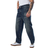 Custom Men’s Vintage Washed Loose Fit Straight Leg Jeans 