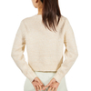 Women’s Core-Spun Yarn Cardigan with Sequin Elegant Knit Outerwear